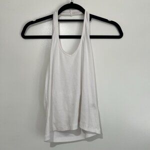 Abound White Halter Tank Top - Size Large